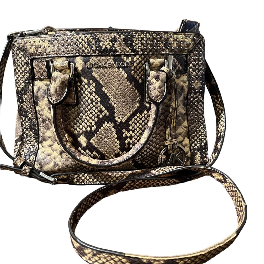 Michael Kors Snake Python Satchel - image 1